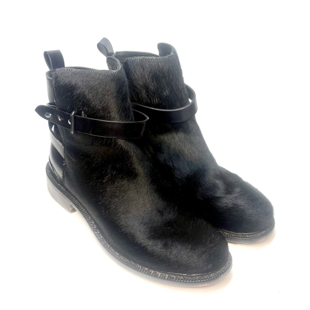 Rag & Bone Black Pony Hair Chelsea Boots | 37 - Picture 5 of 10